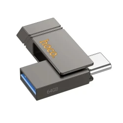 Флешка USB Hoco UD14 128GB Grey