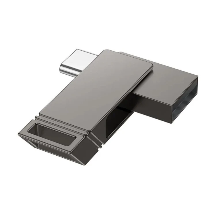 Флешка USB Hoco UD14 128GB Grey Флешка USB Hoco UD14 128GB Grey