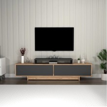 Tumba Ev Plus ev_12116056, LDSP, antrasit, qəhvəyi, 180x29.6x50.2 sm