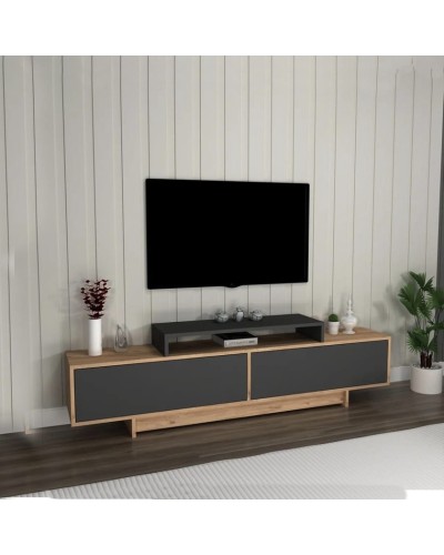 Tumba Ev Plus ev_12116056, LDSP, antrasit, qəhvəyi, 180x29.6x50.2 sm