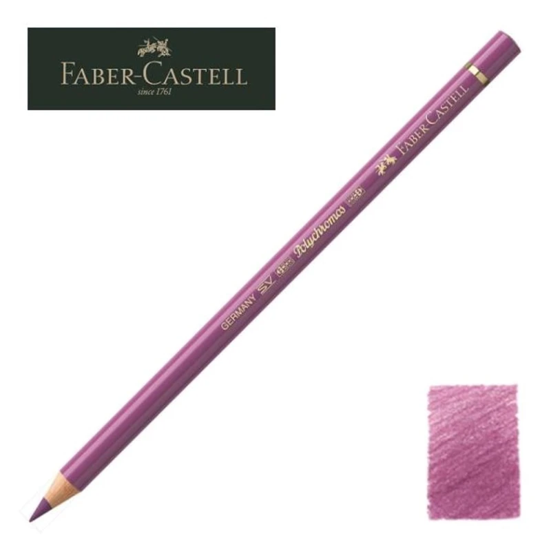Rəngli karandaş Faber-Castell Polychromos, rəng 135, Light Red Violet