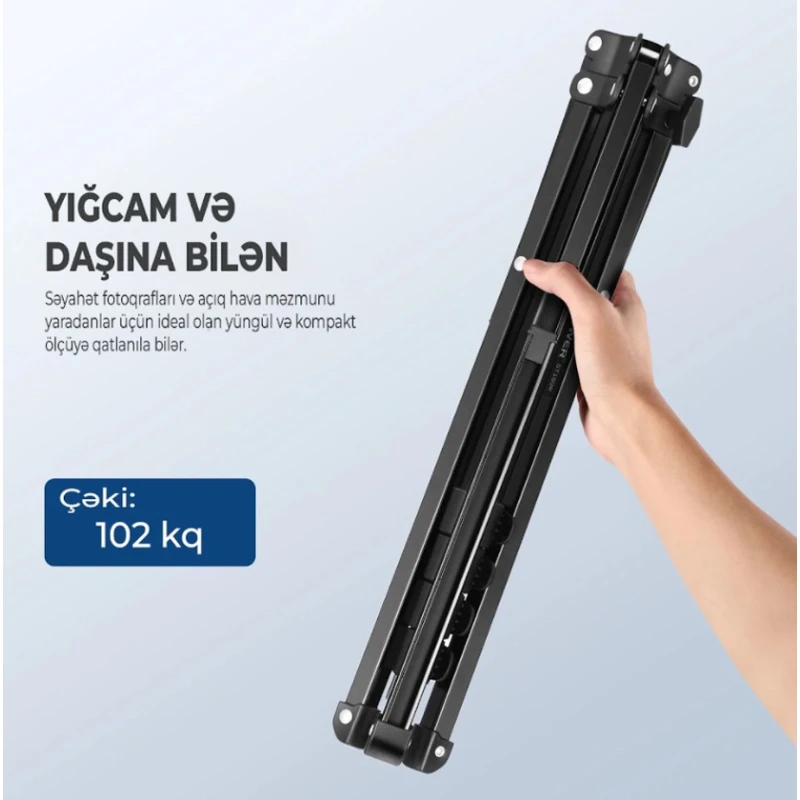 Трипод Neewer ST180R 180 sm, qara Трипод Neewer ST180R 180 sm, qara