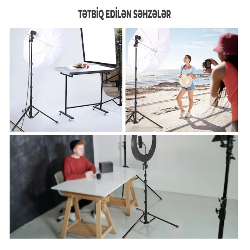 Трипод Neewer ST180R 180 sm, qara Трипод Neewer ST180R 180 sm, qara