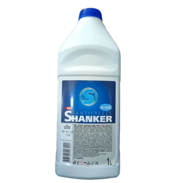 Антифриз Shanker G11, 1л Антифриз Shanker G11, 1л