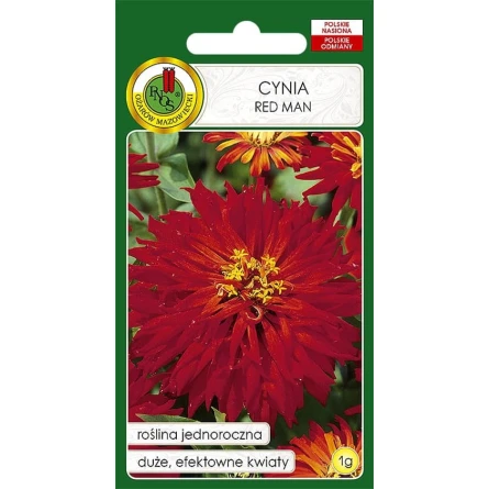 Семена цветов PNOS Cynia Red Man, 1 г Семена цветов PNOS Cynia Red Man, 1 г