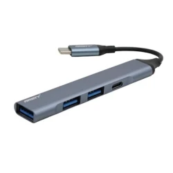 USB хаб Ansty UA-05 Type-C 4In1 Lightning