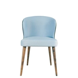 Стул Samwood King Sky Blue, бук, голубой/серый, 85x54 см Стул Samwood King Sky Blue, бук, голубой/серый, 85x54 см