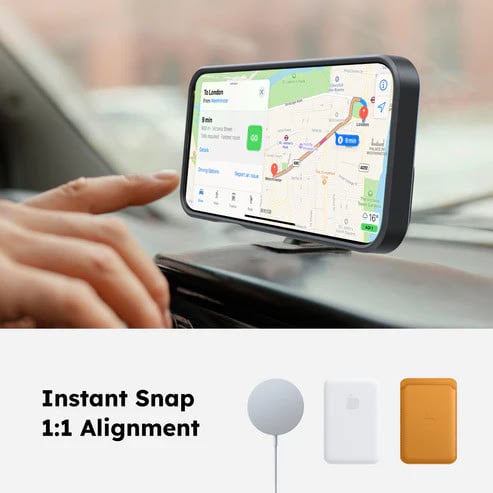 Чехол Torras Ostand Q3 Spin для Apple iPhone 16 Pro Black