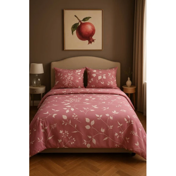 Комплект постельного белья Narlı 1513, простыня 180x240 см, пододеяльник 160x220 см, наволочка 50x70 см 1 шт, поликоттон, односпальный, разноцветный Комплект постельного белья Narlı 1513, простыня 180x240 см, пододеяльник 160x220 см, наволочка 50x70 см 1 шт, поликоттон, односпальный, разноцветный