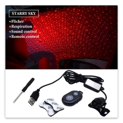 Универсальная подсветка для автомобиля Car Led Ambient Star Light Универсальная подсветка для автомобиля Car Led Ambient Star Light