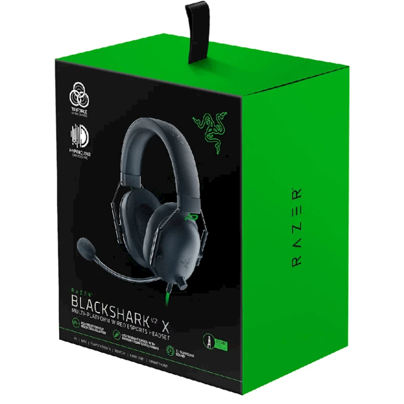 Наушники-гарнитура Razer Blackshark V2 X USB Black (RZ04-04570100-R3M1) Наушники-гарнитура Razer Blackshark V2 X USB Black (RZ04-04570100-R3M1)