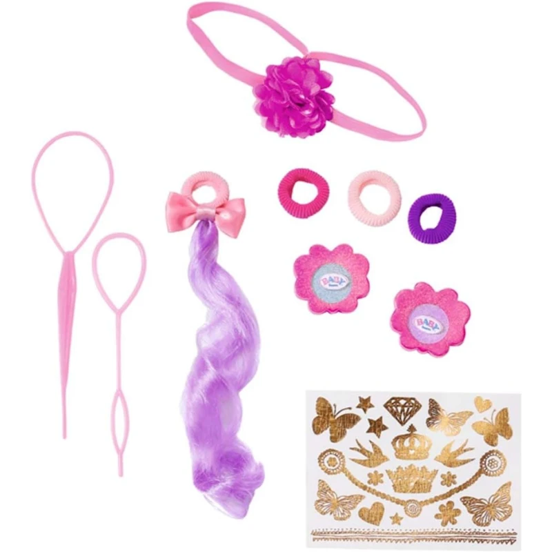 Аксессуары для укладки волос Zapf Creation Baby Born Sister 825396, разноцветные Аксессуары для укладки волос Zapf Creation Baby Born Sister 825396, разноцветные