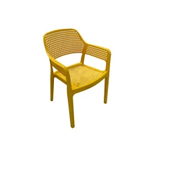 Стул Daim Plastic Hawaii MyGardenBaku_002, пластик, желтый Стул Daim Plastic Hawaii MyGardenBaku_002, пластик, желтый