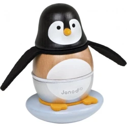 Пирамидка Janod Пингвин, 18х10х9 см, 1-3 года Пирамидка Janod Пингвин, 18х10х9 см, 1-3 года