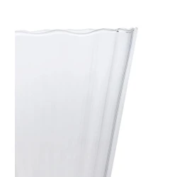 Декоративная ваза Hom-me 104892, 39х24 см, стекло, прозрачная