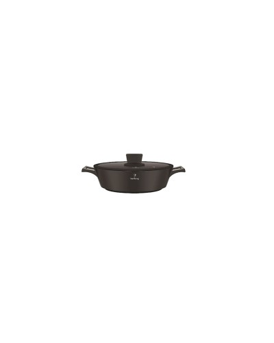 Qazan Berllong BOS-SH32, 32 sm, qranit, qapaqlı, qara