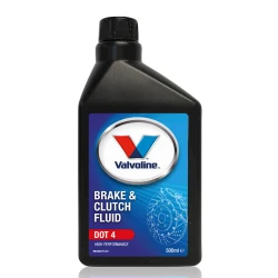 Тормозная жидкость Valvoline Brake & Clutch Fluid DOT 4, 0.5 л