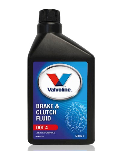 Əyləc mayesi Valvoline Brake & Clutch Fluid DOT 4, 0.5 l