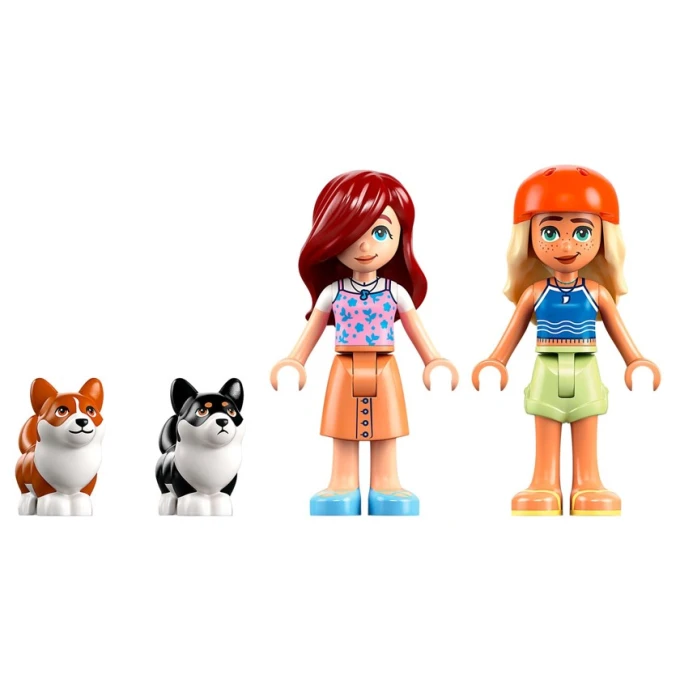 Конструктор LEGO Friends Surfing Dogs and Scooter Adventure 42641, 113 деталей, от 6 лет