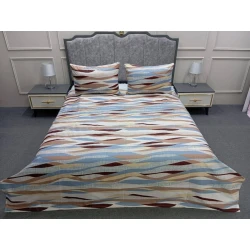 Комплект постельного белья Luxe Cotton MX940, односпальный, хлопок, пододеяльник 160x220, простыня 160x240, наволочка 50x70 1 шт