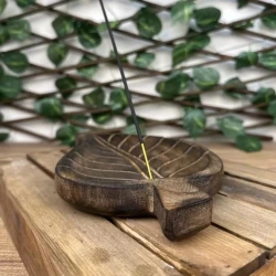 Подставка для благовоний Yarpaq KCT01, дерево, 20 см Подставка для благовоний Yarpaq KCT01, дерево, 20 см