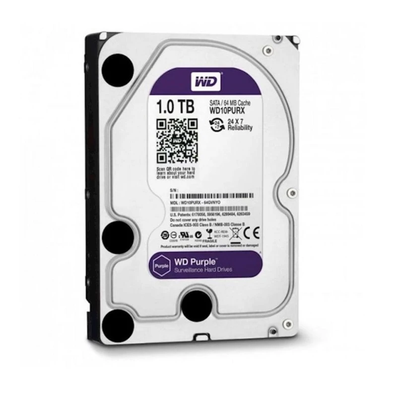 Sərt disk Western Digital 1 TB Purple SATA3 3.5 Sərt disk Western Digital 1 TB Purple SATA3 3.5