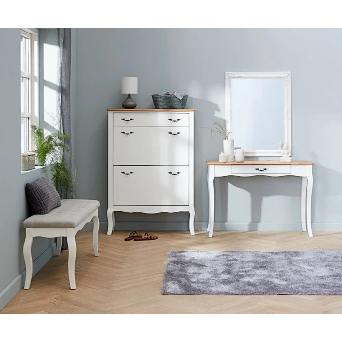 Зеркало JYSK Nordborg 70x90 см, белый