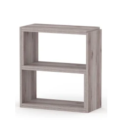 Тумба под ТВ 3563_StellajTranSmalGrey, 55x59.6x25 см, ЛДСП, серая Тумба под ТВ 3563_StellajTranSmalGrey, 55x59.6x25 см, ЛДСП, серая