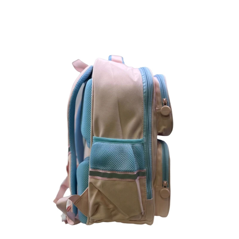 Məktəbli bel çantası 329330331 çəhrayı/mavi