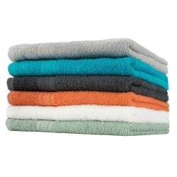 Полотенце банное JYSK Uppsala, 65x130 см, хлопок, светло-серый