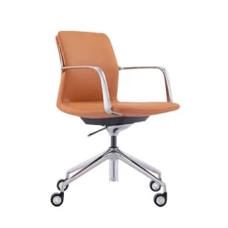 Кресло офисное Offissa Dizayn York-FK004-B 11, 56х56х82, оранжевое