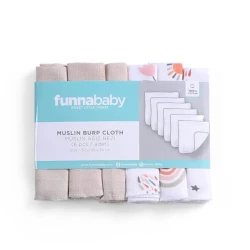 Salfet dəsti Funna baby Sunny Beige, 30x30 sm, 6 əd