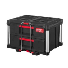 Qutu Milwaukee Packout 4932472129, 2 siyirmə bölmələri ilə, 1 əd, qara
