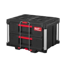 Qutu Milwaukee Packout 4932472129, 2 siyirmə bölmələri ilə, 1 əd, qara