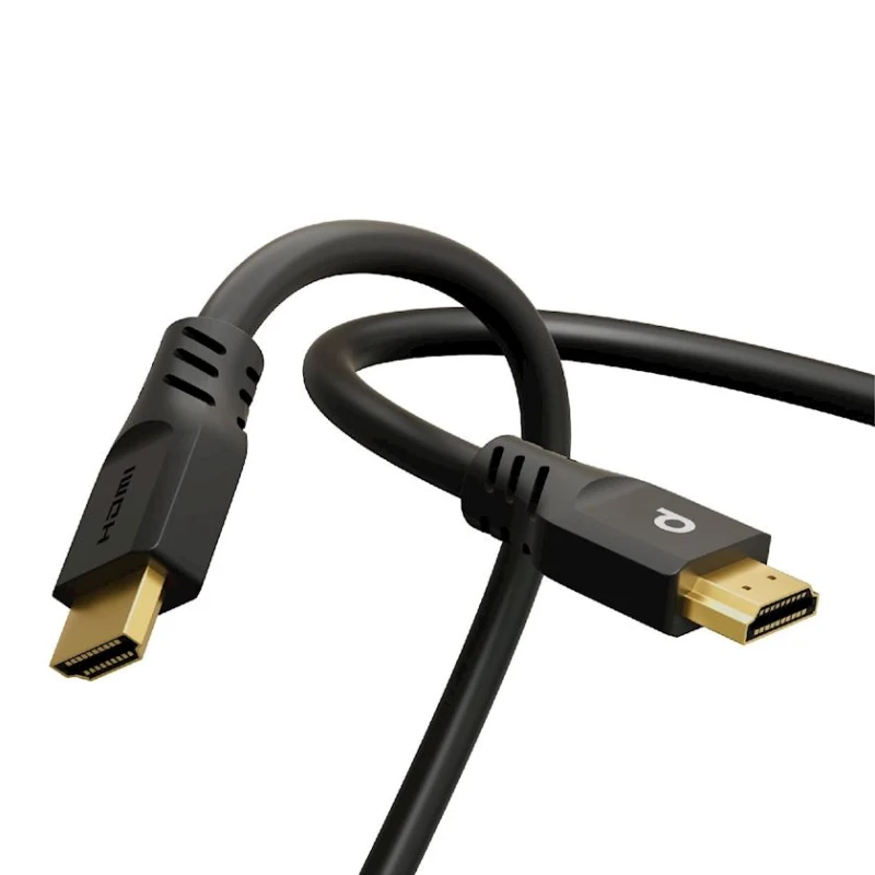 HDMI кабель Porodo PB-HD4K2M-BK 2 м HDMI кабель Porodo PB-HD4K2M-BK 2 м