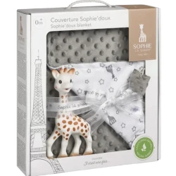 Подарочный набор одеяло Sophie la Girafe, 0+ месяцев