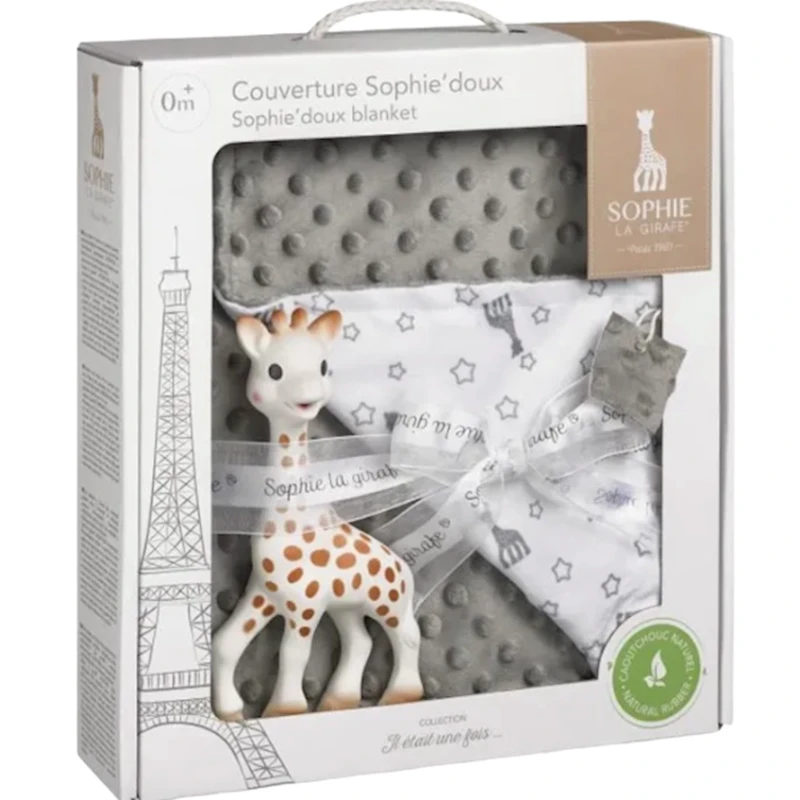 Подарочный набор одеяло Sophie la Girafe, 0+ месяцев Подарочный набор одеяло Sophie la Girafe, 0+ месяцев