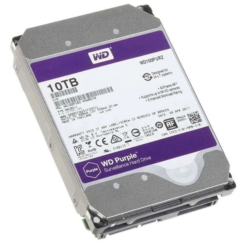 Жесткий диск Hikvision 10TB WD102PURX-78 SATAIII 3.5