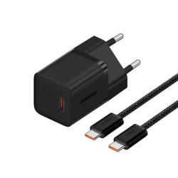Сетевое зарядное устройство Baseus GaN5 Fast Charger Mini 1C 30 W, Черный