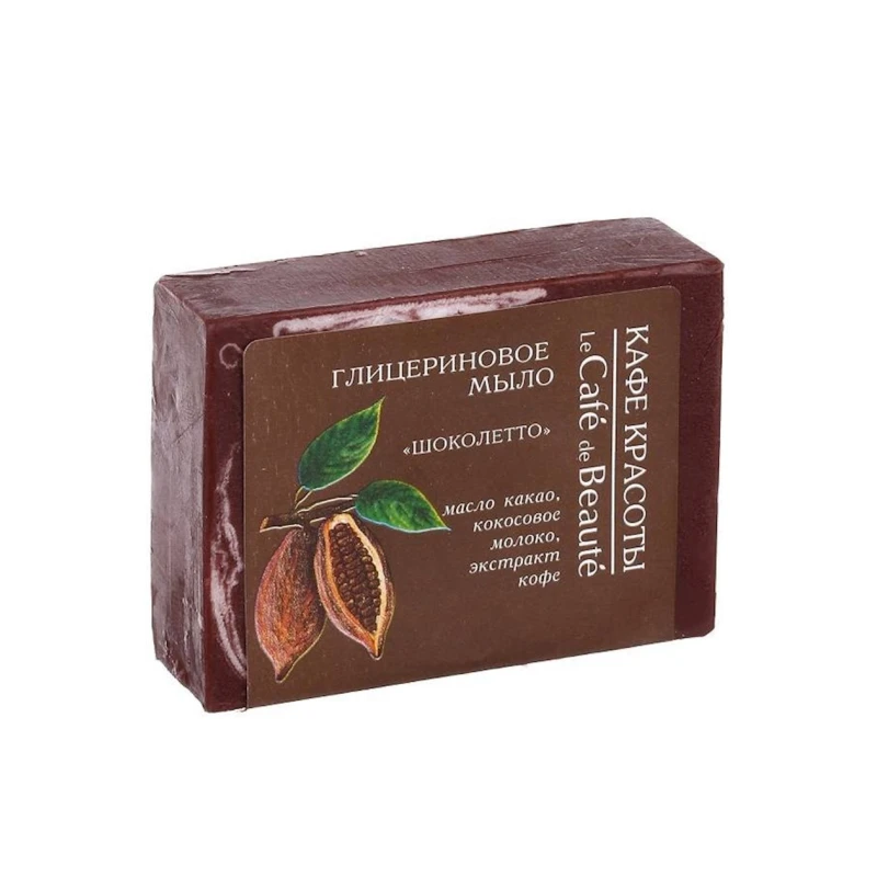 Глицериновое мыло Кафе Красоты Шоколетто, 100 г