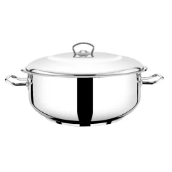 Сотейник Öncü Çelik Karnıyarık SAAS-ONDYQCL34, сталь, серебристый, 34 см