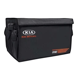 Автомобильный органайзер KIA, черный, 3 отделения Автомобильный органайзер KIA, черный, 3 отделения