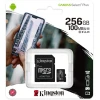 Kingston Canvas Select Plus 256 ГБ microSDXC Класс 10 UHS-I U3 SDCS2/256 ГБ-N 256 ГБ microSDXC