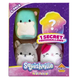 Набор мягких игрушек Jazwares Best Buds SQM0383, 3+ лет, 3 шт.