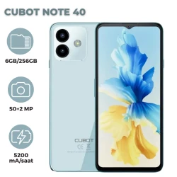 Smartfon Cubot Note 40 6GB/256GB Blue (6924136719732)