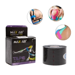 Kinezio teyp Max Lab, 500x500x5 sm, qara