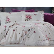 Yataq dəsti MiraNova SF-408, ikinəfərlik, pambıq, rəngbərəng, mələfə 240x260 sm, yorğan üzü 200x220 sm, yastıq üzü 50x70 sm (2 əd)