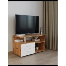 TV üçün tumba 3563_LETNEWBoxLegWhZol, LDSP, rəngbərəng, 50x43x90 sm