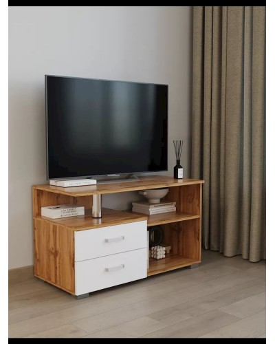 TV üçün tumba 3563_LETNEWBoxLegWhZol, LDSP, rəngbərəng, 50x43x90 sm