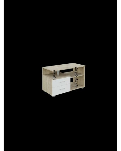 TV üçün tumba 3563_LETNEWBoxLegWhZol, LDSP, rəngbərəng, 50x43x90 sm
